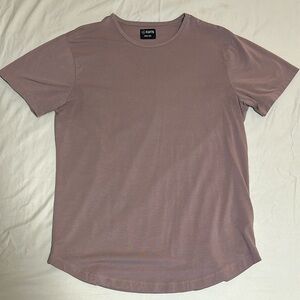 Cuts Clothing Curve Hem T Shirt